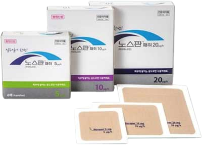 노스판패취5㎍/h 제품 사진