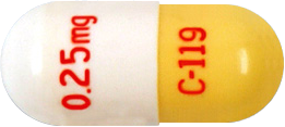 타크로벨캡슐0.25mg 제품 사진