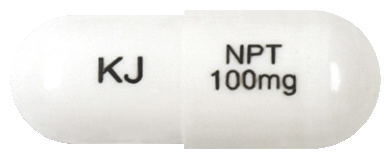 네오펜틴캡슐100mg 제품 사진
