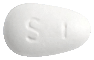 자르탄정100mg 제품 사진