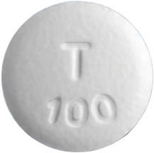 타쎄바정100mg 제품 사진