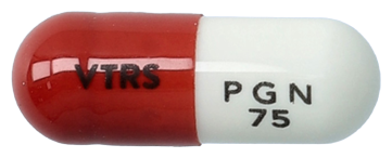 리리카캡슐75mg 제품 사진