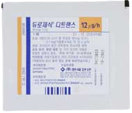 듀로제식디트랜스패취12㎍/h 제품 사진