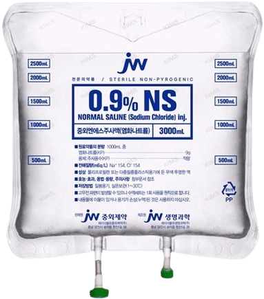 중외엔에스주사액_(27g/3000mL) 제품 사진