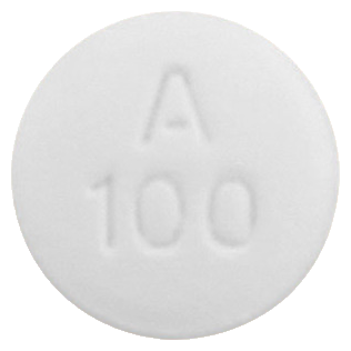 안플레이드정100mg 제품 사진