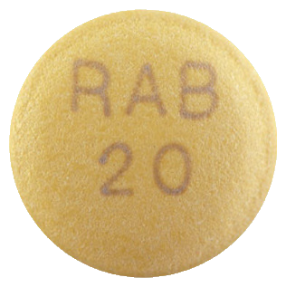 라베나정20mg 제품 사진