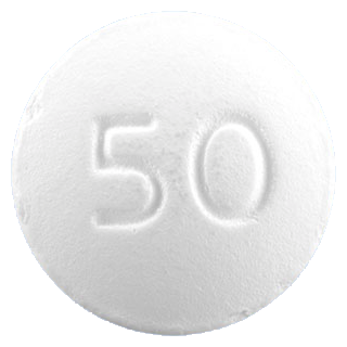 칼루타미정50mg 제품 사진