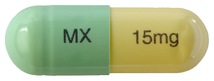 멜콕시캡슐15mg 제품 사진