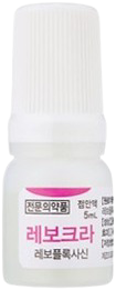 레보크라점안액_(25mg/5mL) 제품 사진