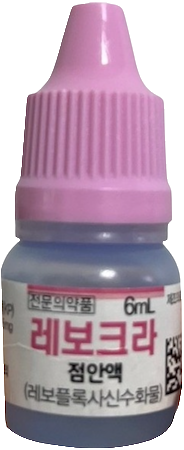레보크라점안액_(30mg/6mL) 제품 사진
