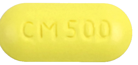 크래리신정500mg 제품 사진