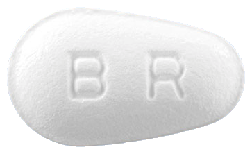 비알살탄정100mg 제품 사진