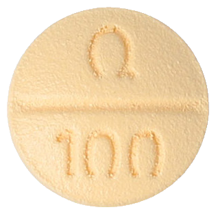 큐로켈정100mg 제품 사진
