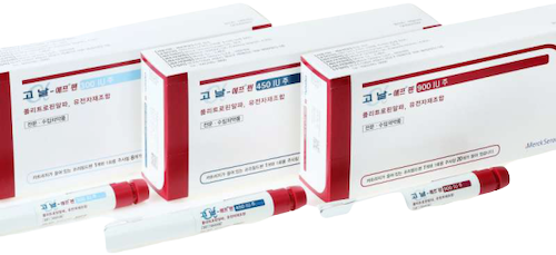 고날-에프펜300IU주_(22.23μg/0.5mL) 제품 사진