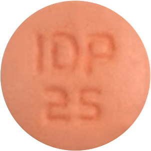 큐티핀정25mg 제품 사진