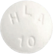 산도스아토르바스타틴정10mg 제품 사진