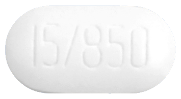 액토스메트정15/850mg 제품 사진