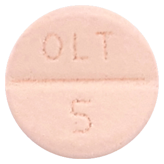 올로스틴정 5mg 제품 사진