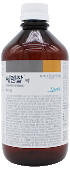 쎄렌잘액_(0.25g/500mL) 제품 사진