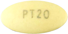 판토라인정20mg 제품 사진