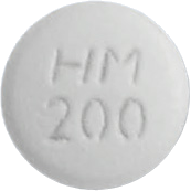 스무디핀정200mg 제품 사진