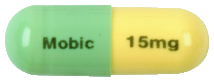 모빅캡슐15mg 제품 사진
