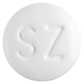 산도스올란자핀정2.5mg 제품 사진