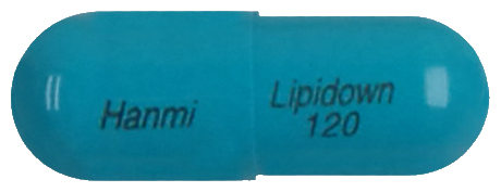 리피다운캡슐120mg 제품 사진