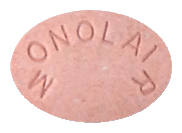 모놀레어츄정4mg 제품 사진