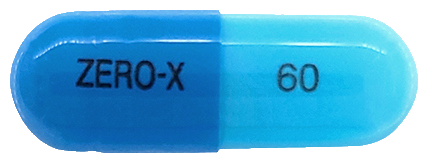 제로엑스캡슐60mg 제품 사진