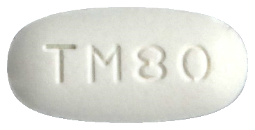 유유텔미타플러스정80/12.5mg 제품 사진