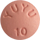 유로스틴정10mg 제품 사진