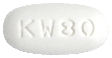 미카탄정80mg 제품 사진