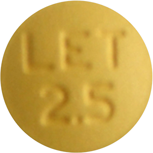 트로젯정2.5mg 제품 사진