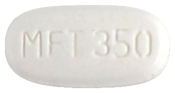 모딤정350mg 제품 사진