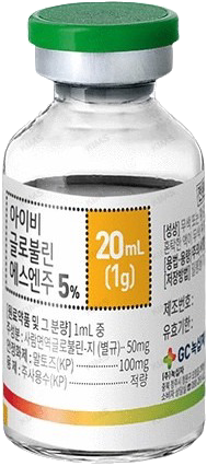 아이비글로불린에스엔주_(1g/20mL) 제품 사진
