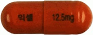 익셀캡슐12.5mg 제품 사진