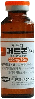 페르본주사1%_(0.324g/30mL) 제품 사진
