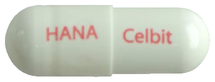 쎌비트캡슐200mg 제품 사진