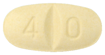 메바로친정40mg 제품 사진