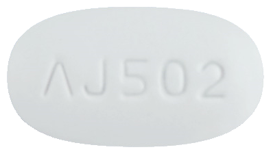 아로밀엠정2/500mg 제품 사진
