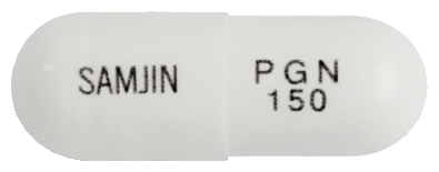 뉴로카바-피지캡슐150mg 제품 사진