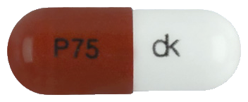 프레오린캡슐75mg 제품 사진