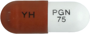 테라페인캡슐75mg 제품 사진