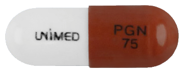 뉴로페인캡슐75mg 제품 사진
