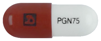 프리가캡슐75mg 제품 사진