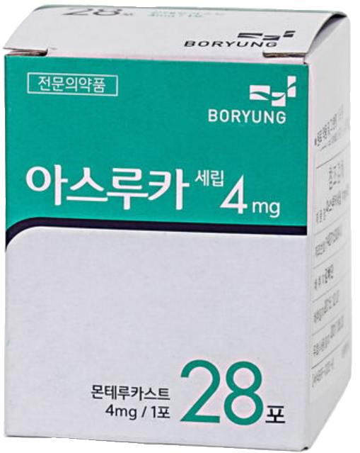 아스루카세립4mg_(4.16mg/1포) 제품 사진