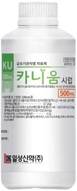 카니움시럽_(85.8g/500mL) 제품 사진