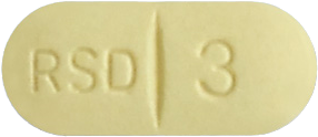 리스돈정3mg 제품 사진