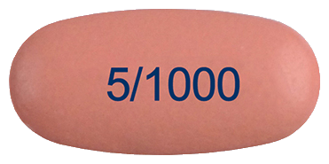 콤비글라이즈서방정5/1000mg 제품 사진